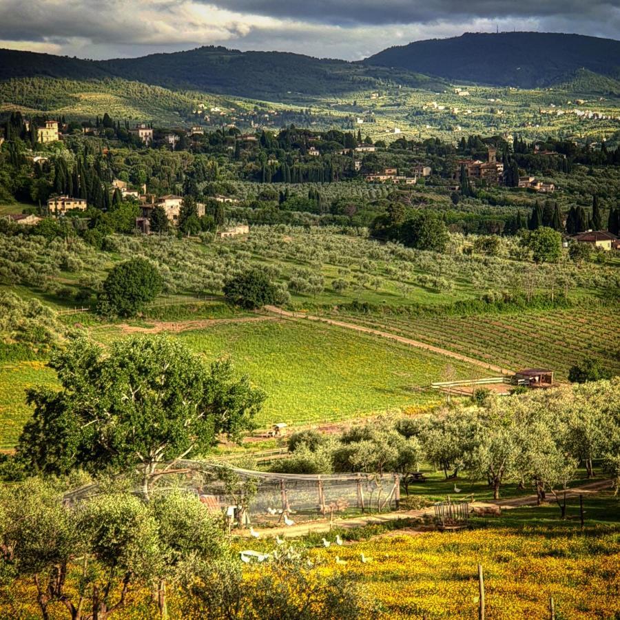 フィエーゾレ Agriturismo Fattoria Di Maianoヴィラ エクステリア 写真