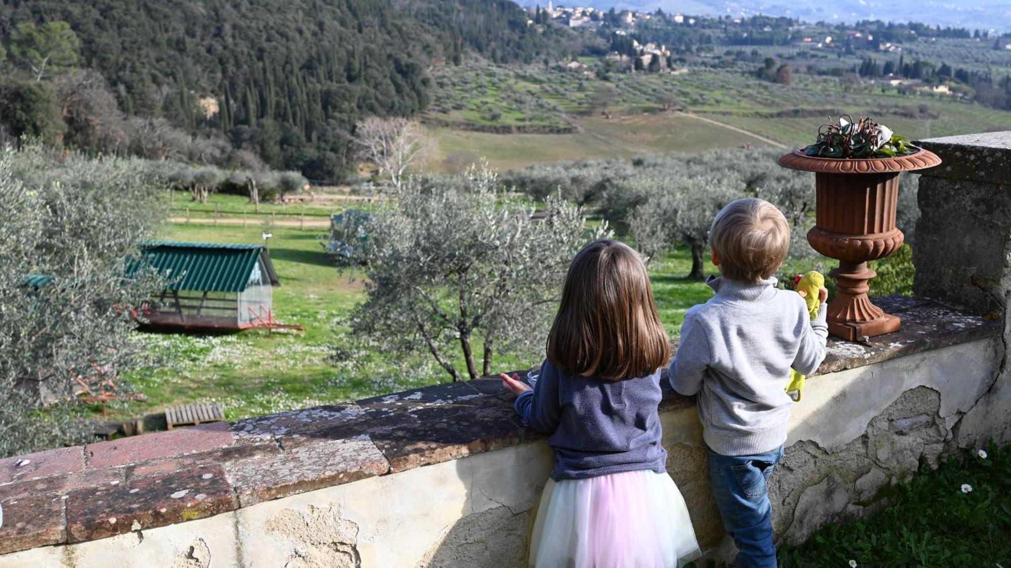 フィエーゾレ Agriturismo Fattoria Di Maianoヴィラ エクステリア 写真